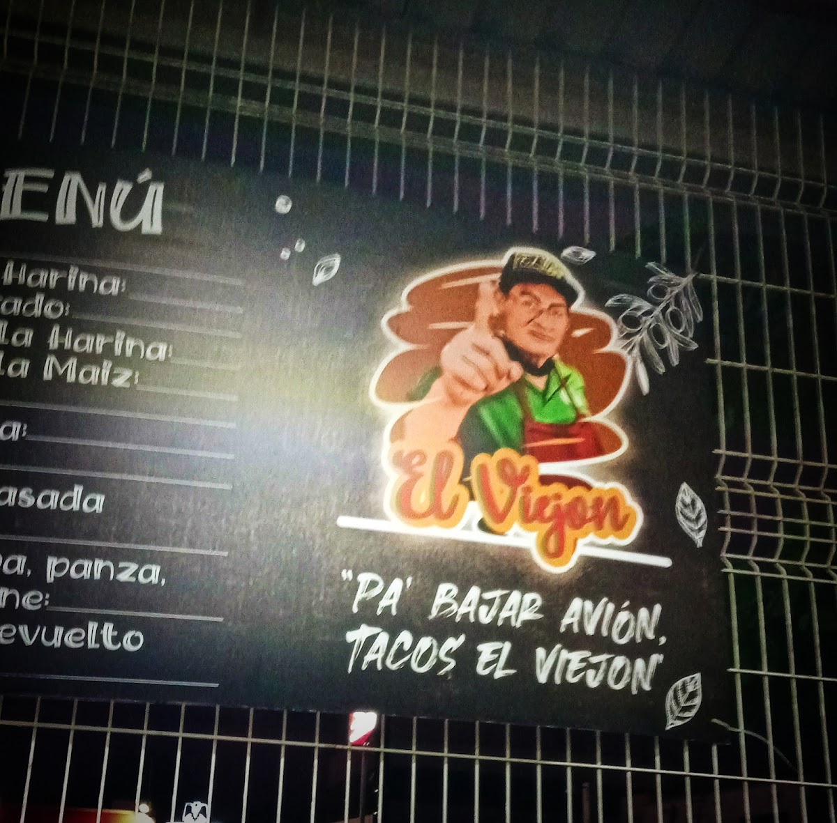 Taquería El Viejón Menu - Image 1